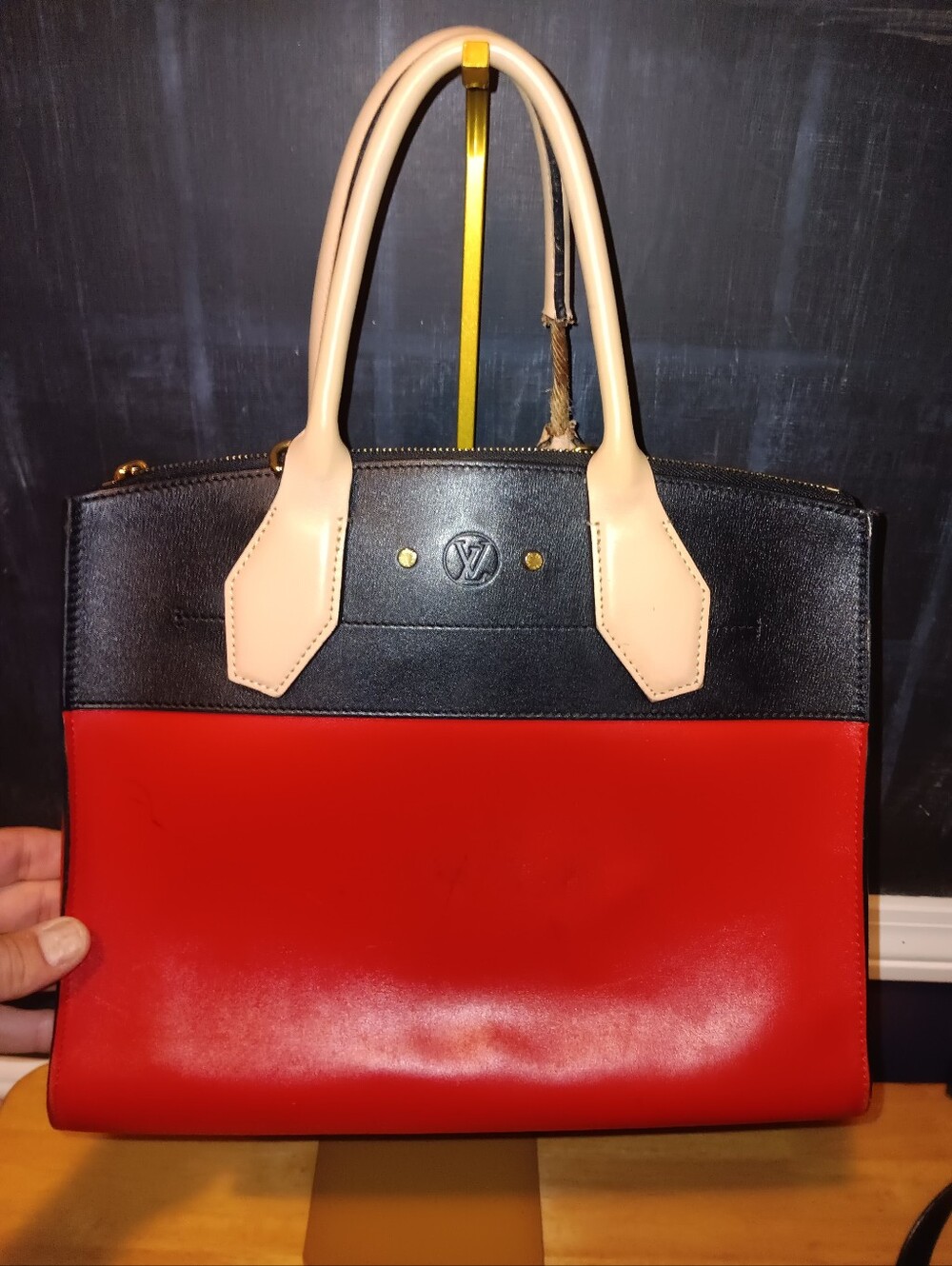 Louis Vuitton Multicolor Leather City Steamer Shoulder Bag